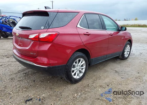2018 Chevrolet Equinox Lt из США, поврежденный, VIN 2GNAXSEVXJ6103670
